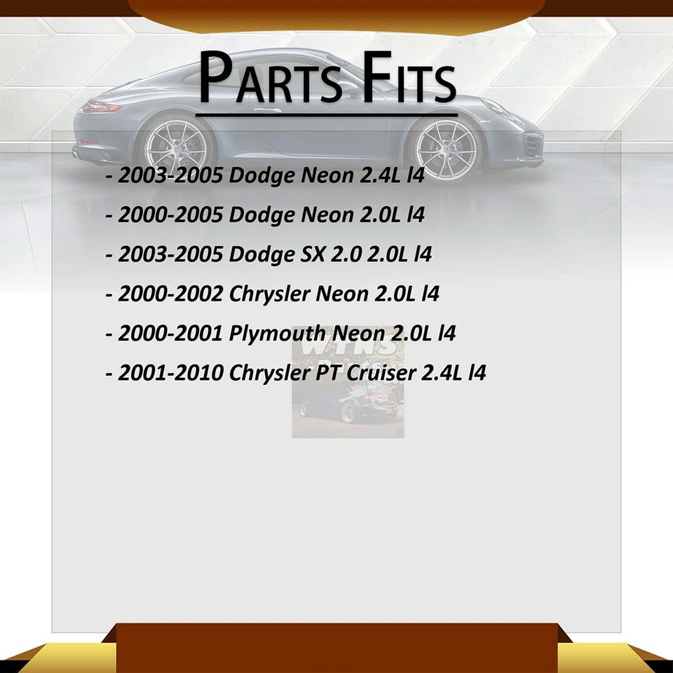 Para Chrysler PT Cruiser 2001-2010 2,4 L Frontal Interior Exterior Dirección Extremo 4x Foto 2 de 4