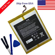 58-000377 2855C7 Tablet Battery For Amazon Fire HD 10 Plus T76N2P with tools