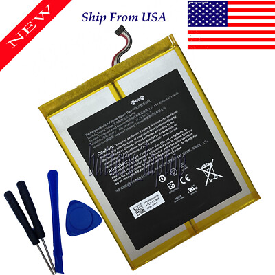58-000377 2855C7 Tablet Battery For Amazon Fire HD 10 Plus T76N2P  with tools