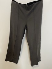 Athleta Mercurial Crop Flare Pleated Front Pull On Pants Women  s Size Medium