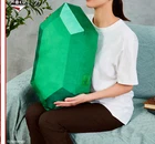The Legend of Zelda Vehicles from Hyrule Last One Rupee shap Cushion green ver.