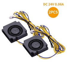 2pcs Blower Fan Brushless Cooling Fan 40 40 10mm 24V Compatible with L0D1