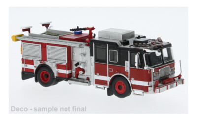 Seagrave Marauder II - Red/Black - 2012 - 1:87 - PCX87 (PCX870686)