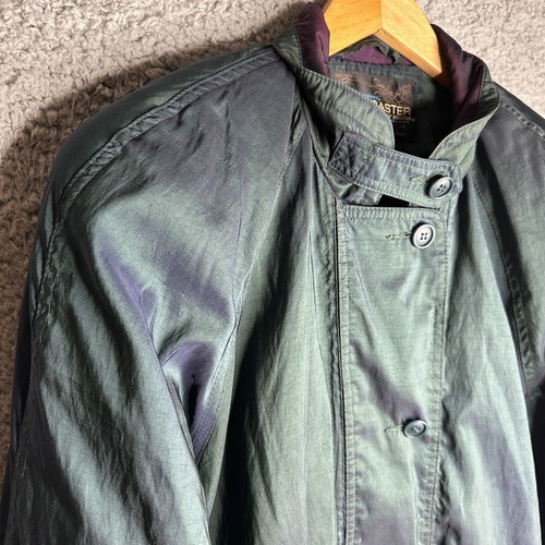 Forecaster Of Boston Women's Size S Petite Purple/Teal Thermoloft Insulated Coat - Picture 3 of 13