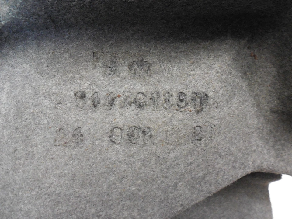 BMW 328i 1993-1998 convertible maletero alfombra izquierda, derecha gris 8119103 8119104 Foto 4 de 4