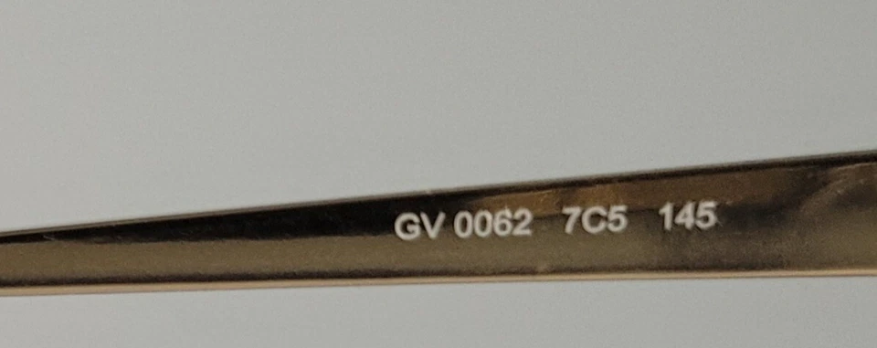 Gafas Givenchy NUEVAS GV 0062 Color 7C5 Negro Cristal Dorado Talla 51 Para Mujer Foto 4 de 4