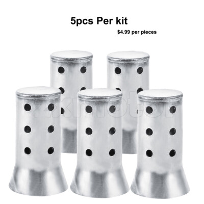 Baffle Insert 15PCS Motorcycle Exhaust Muffler Insert Baffle DB Killer Silencer 51MM ...