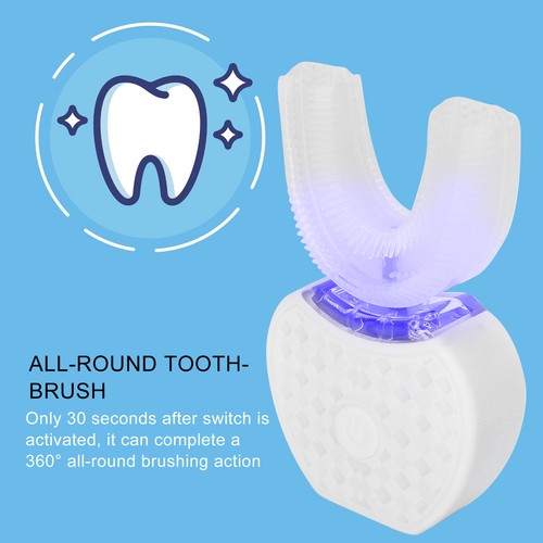 Ultrasonic Electric Toothbrush U Shaped Silicone Whitening Toothbrush For Or DM5 - Picture 8 of 12