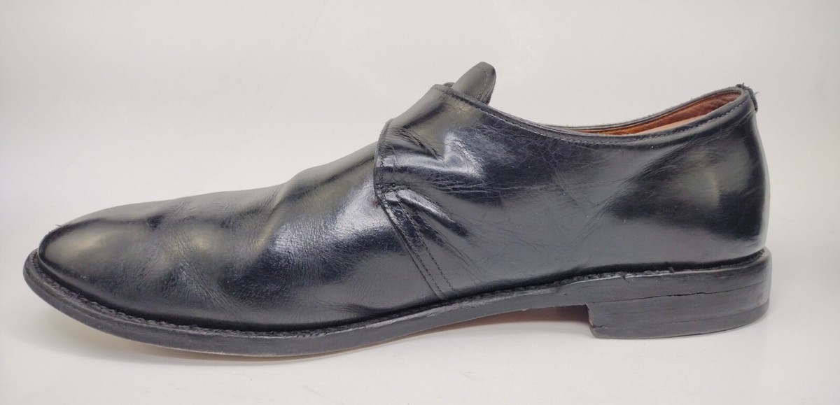 Allen Edmonds Men\'s Warwick Black Leather Monk Strap Dress Shoes. Allen Edmonds Black Leather Warwick Monk Strap Dress Shoes  main image 3