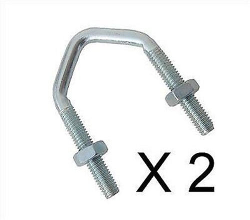 6' ft mast 1.25" inch pole TV aerial mounting radio and 9"x9" bracket fixing KIT - Picture 5 of 5