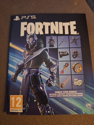Fortnite Cobalt Star Bundle (5000 V-Bucks Wert) + 1000 V-Bucks