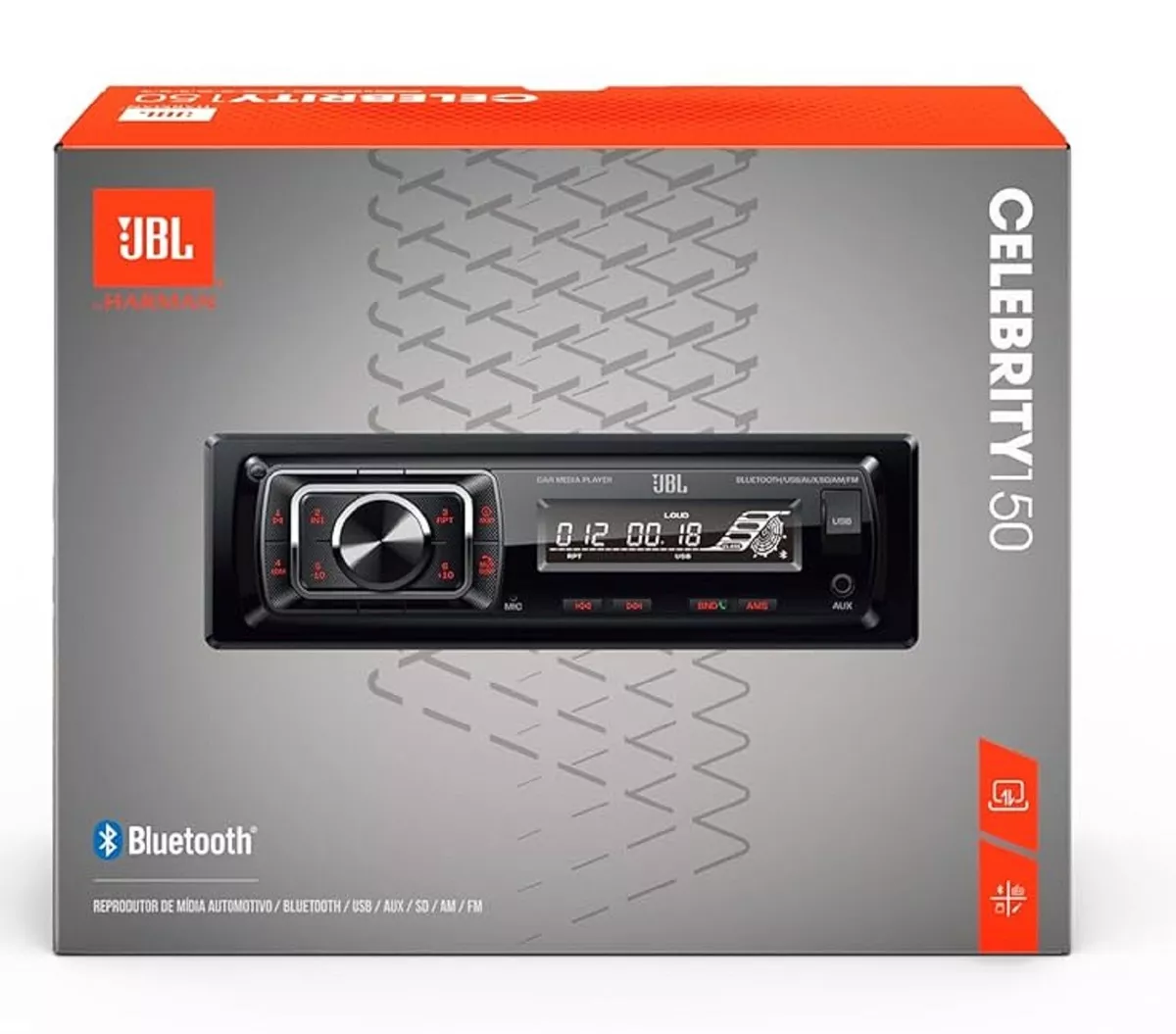 Autoradio Stereo Player Digital Bluetooth Auto MP3 Multimedia