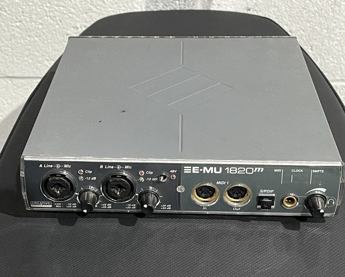 E-MU 1820 オーディオインターフェース（ジャンク扱い） 【公式通販】