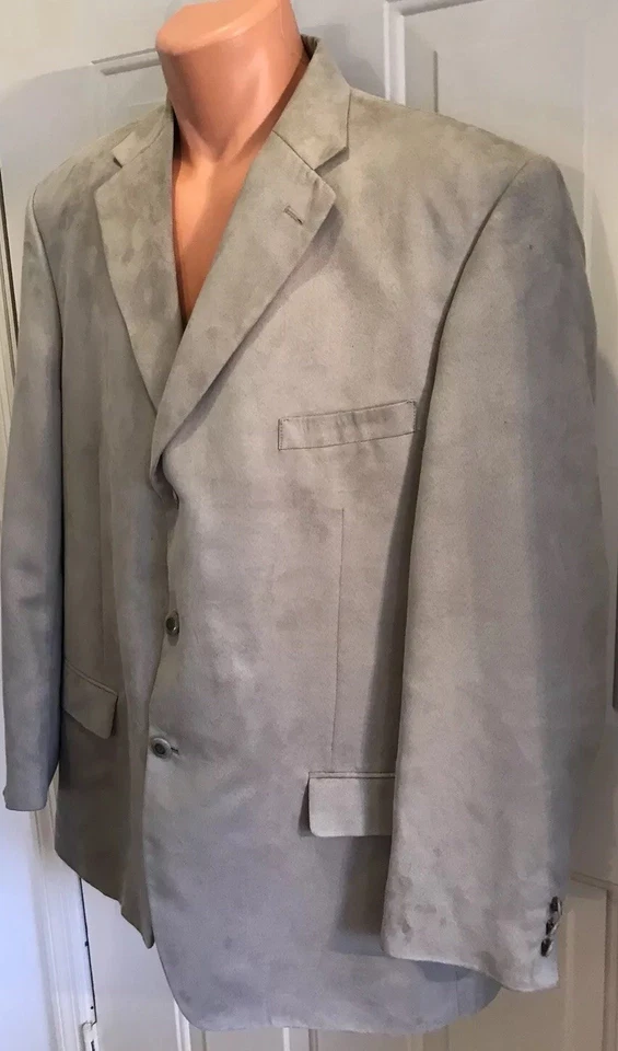 LUCA ROSSI, Italia, Hombre, 46R, Gamuza Sintética, Chaqueta/Abrigo/Abrigo en Beige. Foto 2 de 4