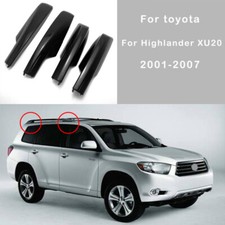 NewYall Cubierta De Protección Para Techo Negro Para Toyota Highlander 2001-2007