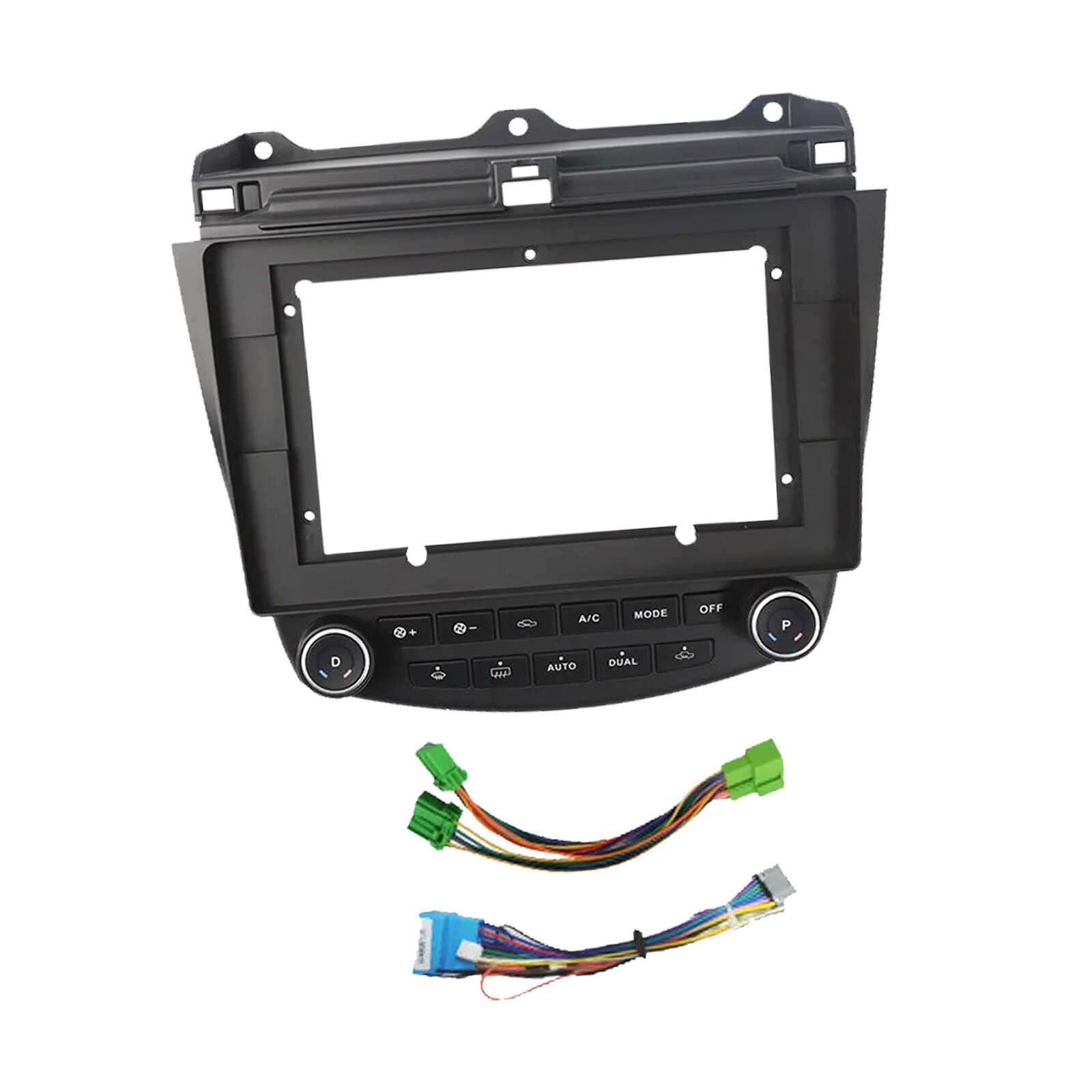 For Honda Accord 2003–2007 2DIN Radio Fascia Frame Stereo Dash Trim Panel Kit
