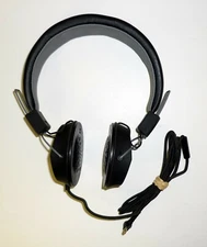 JLab Audio Headphones Black Wired Over-Ear Headset
