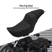Driver Passenger Seat Black Stitching For Harley 22-2025 Nightster Special RH975