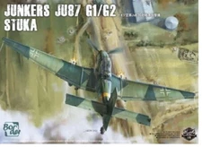 Border Model 1/35 unkers Ju87G1/G2 Stuka Herman Dive Bomber (New Tool) #BF-002