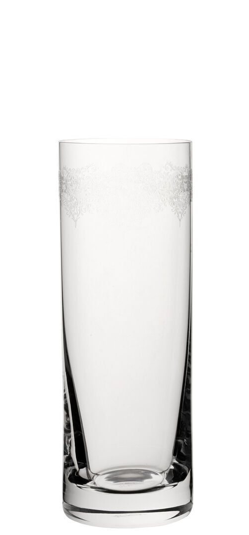 Filigree Glasses Clear Long Drinking Glassware Bars Hotel 12oz (34cl) Pack Of 6