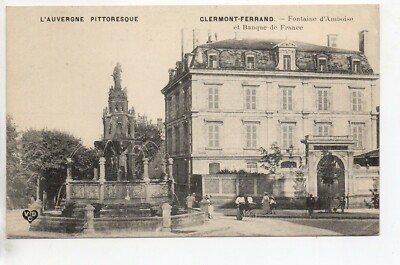 Theme THE BANK - the BANQUE DE FRANCE - POSTCARD 63 - CLERMONT FERRAND 4