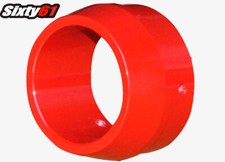 Voodoo Red End Cap Tip For Mini Meg Exhausts Billet Aluminum