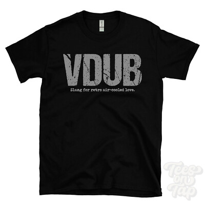 VDUB: Slang für Retro luftgekühlte Liebe T-Shirt Autofahrer Geschenk