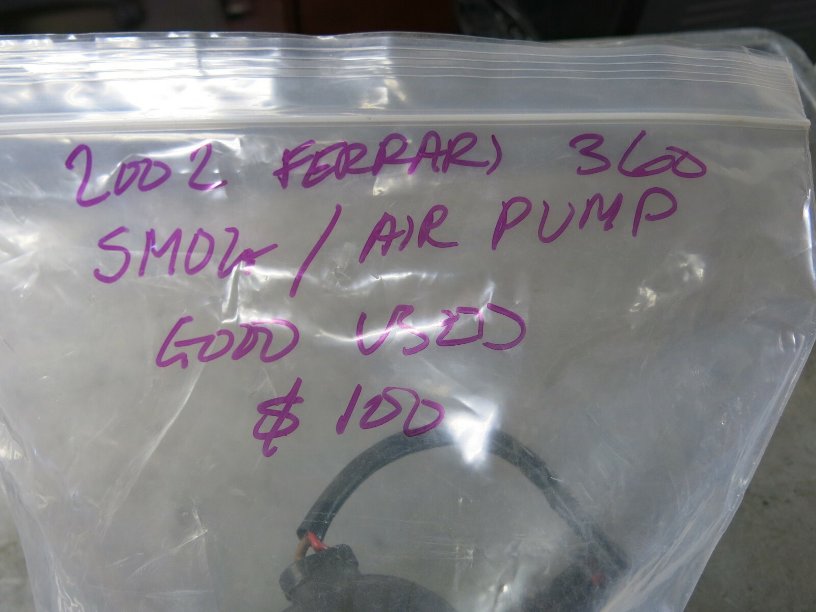 Ferrari Maserati Smog / Air Pump 72247204