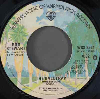 Rod Stewart The First Cut Is The Deepest Vinyl Single 7inch Warner