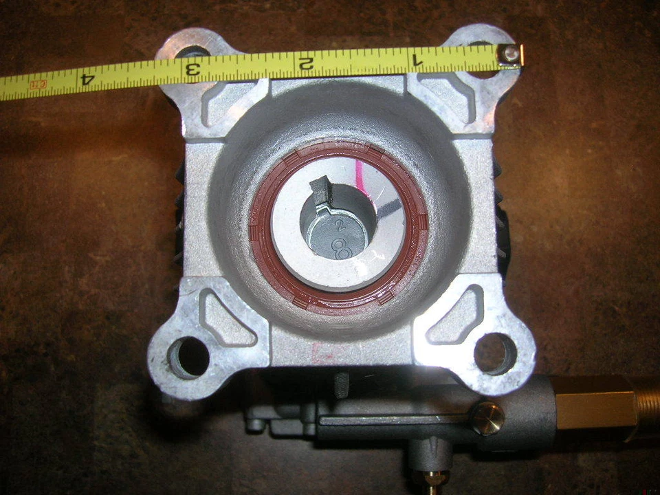 Bomba de lavadora de pressão 3000 PSI horizontal 3/4 eixo livre chave 3/8 conectores rápidos - Imagem 4 de 4