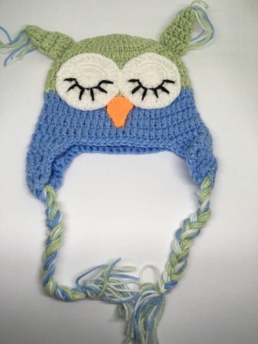 Neues Design, süße Kinder/Baby/Mädchen/Junge Eule Mütze Strickmütze Wollmütze Wintermützen Mütze - Bild 23 von 43