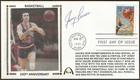 Jerry Lucas Signed Basketball 100 Years FDI Gateway Stamp Cachet New York Knicks