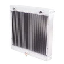 3-core Aluminum Racing Cooling Radiator Fits Dragster Roadster Style Double Pass