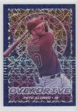 2021 Panini Chronicles Overdrive Blue Velocity Prizm Pete Alonso #22 9o3