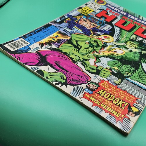 Marvel Treasury Edition #26 1980 THE RAMPAGING HULK - JUMBO SIZE Vintage Worn CB - Picture 3 of 10
