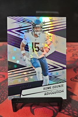 2025 Panini Revolution - Rome Odunze #149 Purple Astro /199