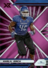 2022 Panini Chronicles Draft Picks Khalil Mack #8 XR Pink Buffalo Bulls 2K