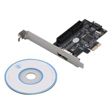 PCI-E to eSATA SATA IDE Expansion Card Raid Controller Adapter Card for Linux