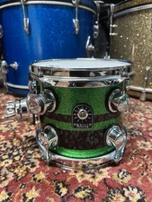 Natal Cafe Racer 8x8” Tom, Green w/ Black Sparkle