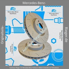 Mercedes-Benz StarParts Bremsscheiben-Satz, Vorderachse f&uuml;r  W177 W247 W118
