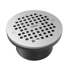 PROFLO PF42845 Chrome 6" Plated Grate With 4" Adjustable Drain