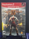 God of War II Game 2007 Sony PlayStation 2 Greatest Hits 2 Disc w/ manual