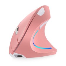 Vertical Mouse, Right Handed 2.4GHz Wireless Ergonomic Rechargeable Vertical ...
