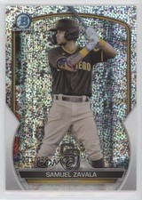 2023 Bowman Chrome Prospects Speckle Refractor /299 Samuel Zavala #BCP-75 0c3e