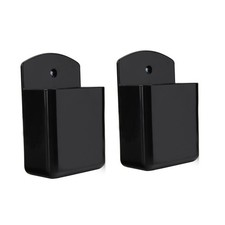 Pack of 2 Self Adhesive TV Air Conditioner Remote Control Holder Wall Mount S...