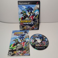 Sonic Riders PlayStation 2 Black Label - CIB Tested