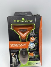 FURminator Long Hair DeShedding Tool for Medium Dogs, Hardly Used VGC Boxed