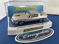 1 32 Scalextric C4227 Silver Chevy Camaro Z28 Slot Car
