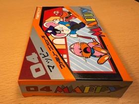 Mappy Famicom Nintendo Japan CIB Complete Box Manual Near Mint
