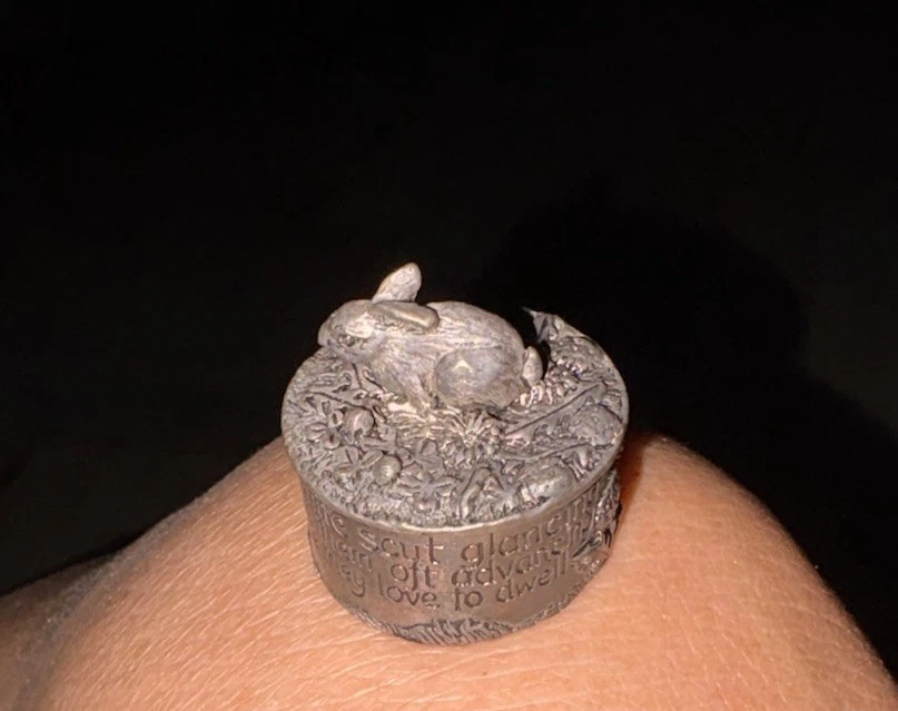 Silver Scenes Box in Collectable Pill & Trinket Boxes for sale